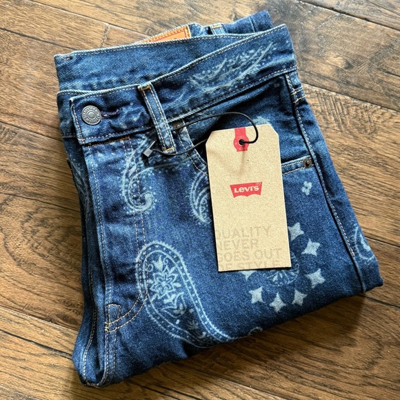 Levis Premium Lot 420 Snoop Dog Edition 501 Unreleased 30 x 32 Paisley Print - Picture 6 of 15